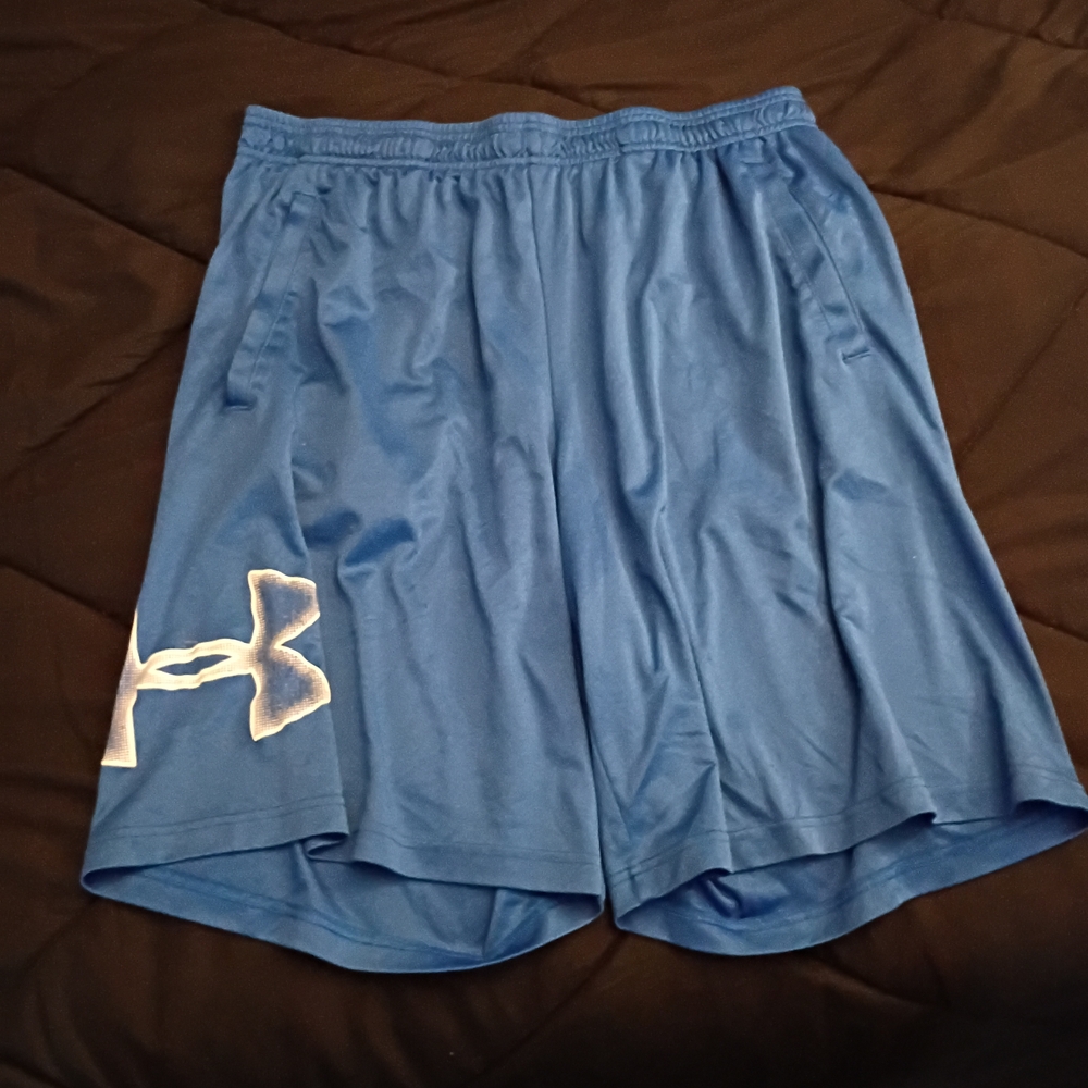 Under Armour Men's Athletic Blue Shorts